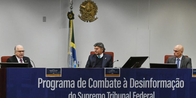 Edson Fachin: presidente do STF apoia sistema eleitoral do TSE