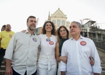Campanha Rio: Primeiro dia de campanha de Marcelo Freixo e André Ceciliano