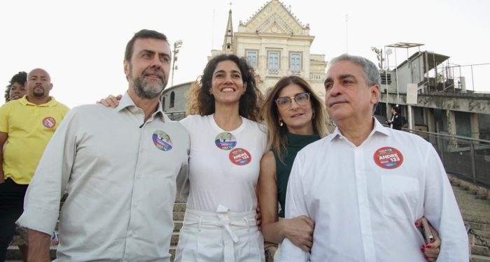Campanha Rio: Primeiro dia de campanha de Marcelo Freixo e André Ceciliano