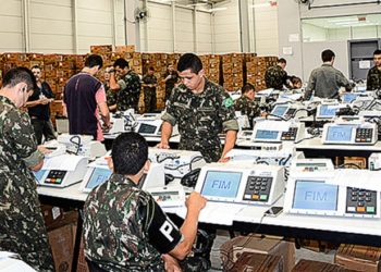 Campos-RJ: Exército indica grupo para fiscalizar urnas eletrônicas