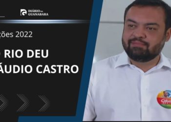 Cláudio Castro e Bolsonaro: vitória no Rio de Janeiro