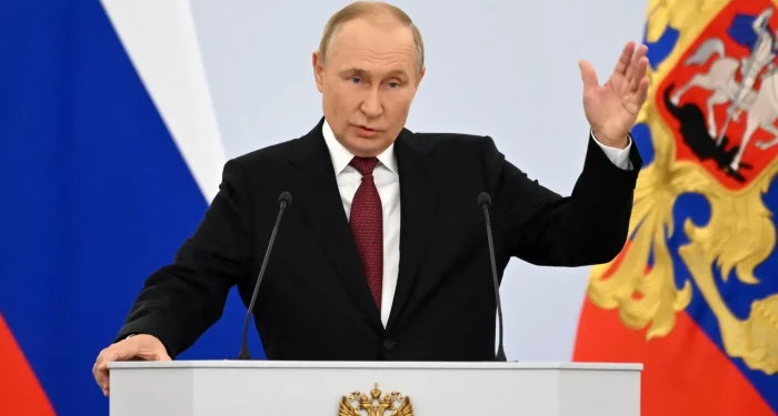 Vladimir Putin: Discurso sobre adesão de novos territórios