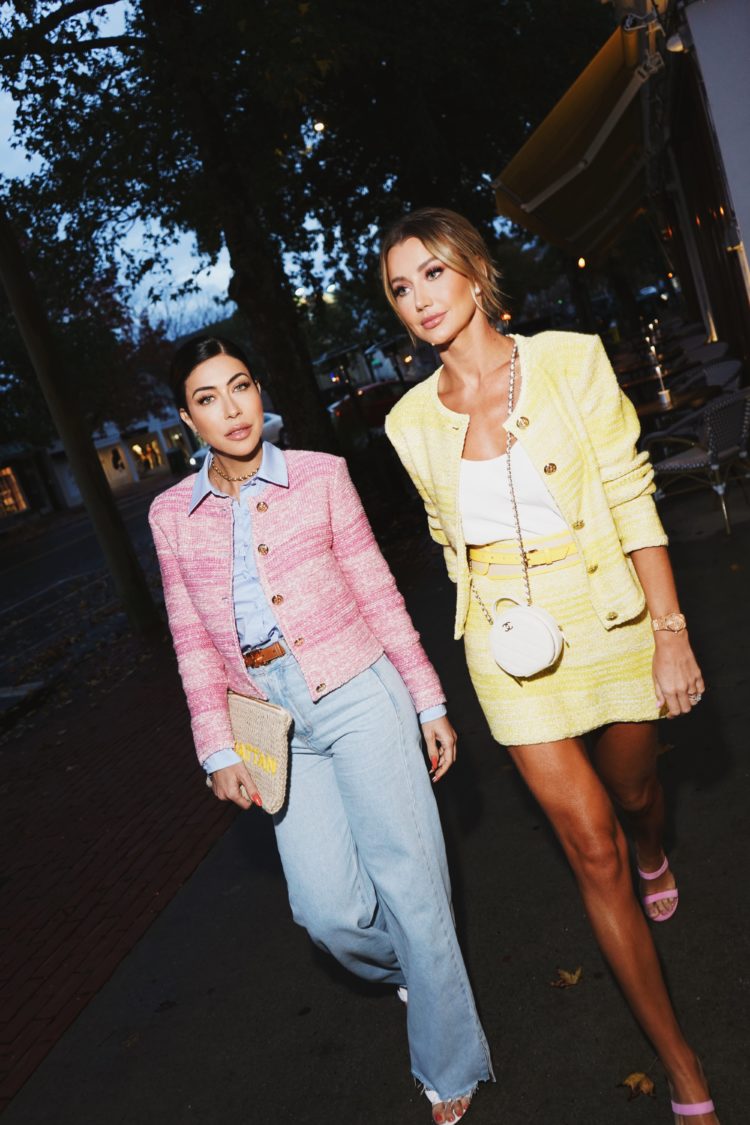 Carol Bassi e Ana Paula Sieber: lançamento moda para mulher.