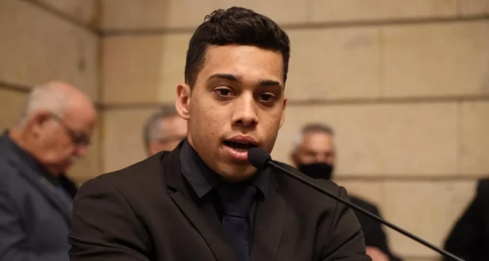 Prisão do ex-vereador do Rio, Gabriel Monteiro.
