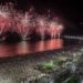 Queima de fogos na virada de ano no RJ.