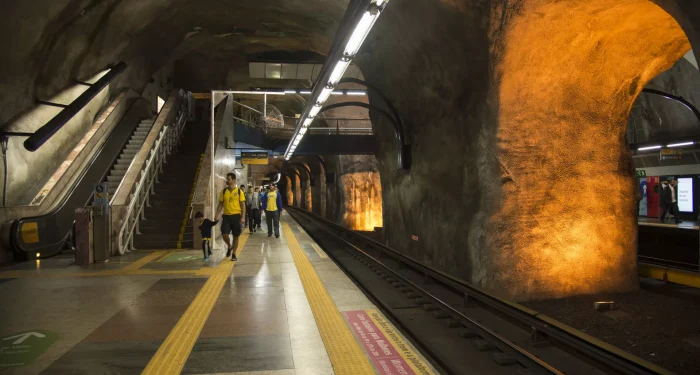 Metrô do Rio: acidente com na estação do Estácio.