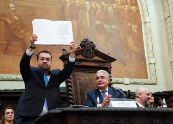 Cláudio Castro: governador empossado para o 2º mandato no Rio de Janeiro.