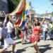 Desfile do bloco Carmelitas no Rio de Janeiro.