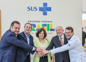 Lula no Rio de Janeiro: Harmonia entre União, Estado e Município do Rio de Janeiro.