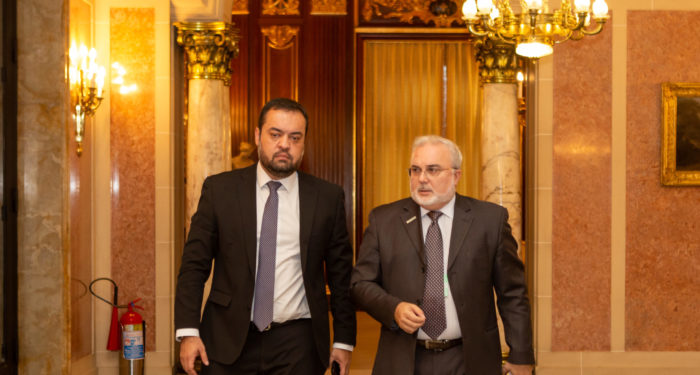 Reunião do governador Cláudio Castro com o presidente da Petroboras.