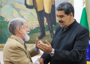 Celso Amorim e Nicolas Maduro: Como fica dívida da Venezuela com o BNDES.
