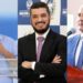Política no Rio de Janeiro: Rodrigo Bacellar no União Brasil, Waguinho de Belford Roxo no Republicanos e Washington Reis no comando do MDB.