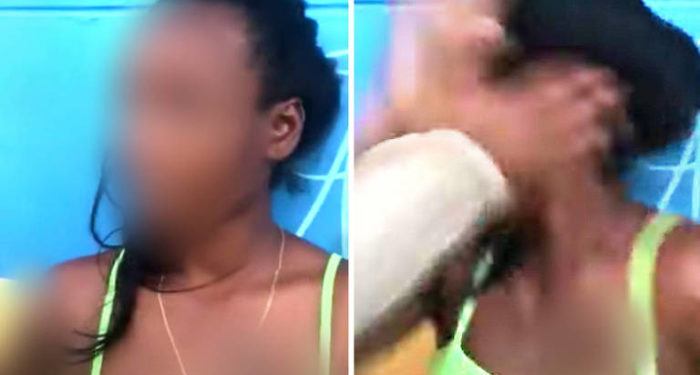 Violência no Big Bom Preço em Salvador: casal espancado por tentar frutar lei em pó para alimentar a filha criança.