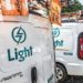 Concessionária Light: pedido de recuperação judicial e volume de dívidas.