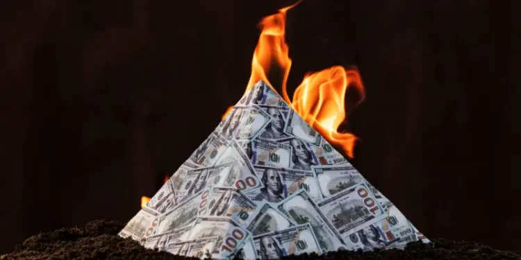 Pirâmide financeira: entidade religiosa que estaria sendo usada para atrair investidores.