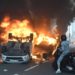 Protestos na França: os violentos protestos nas ruas de Paris.