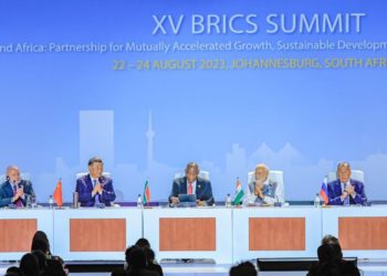 Cúpula dos Brics em Joanesburgo: mais seis países passam a integrar o bloco econômico.