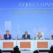Cúpula dos Brics em Joanesburgo: mais seis países passam a integrar o bloco econômico.