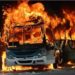 Rio: milicianos incendeiam 27 ônibus e um trem.