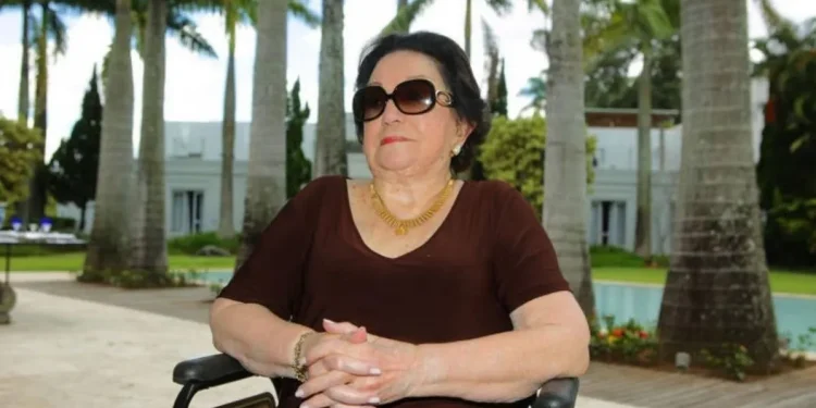 Lolita Rodrigues: morte aos 94 aos, em João Pessoa, capital da Paraíba.