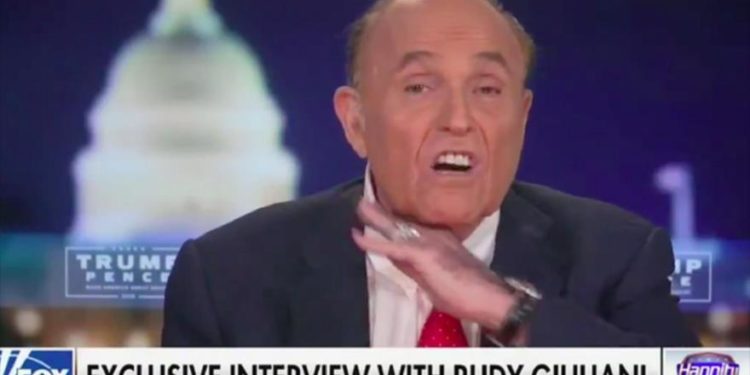 Condenação de Rudolph Giuliani: ex-prefeito de Nova Iorque condenado por difamação.