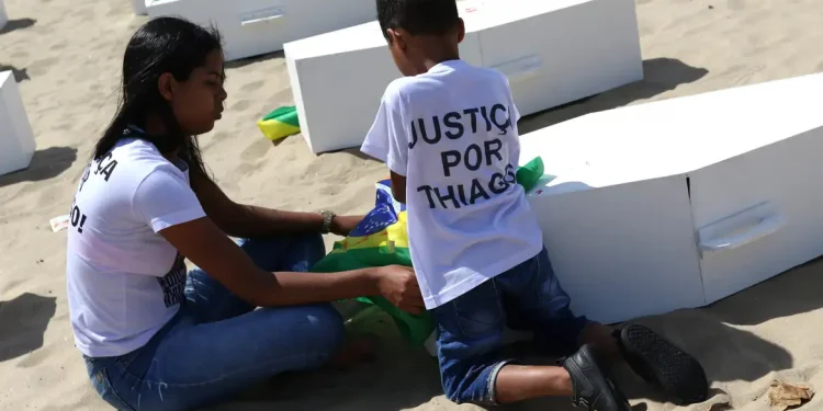 Crianças baleadas no Grande Rio em 2023: o diz o levantamento do Instituto Fogo Cruzado.