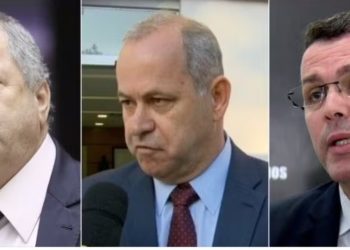 Domingos Brazão, Chiquinho Brazão e o deletado Rivaldo Barbosa: os três apontados como mandantes do crime de Marielle Franco.