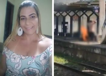 Feminicídio em estação de trem: técnica de enfermagem queimada viva pelo ex-companeiro.