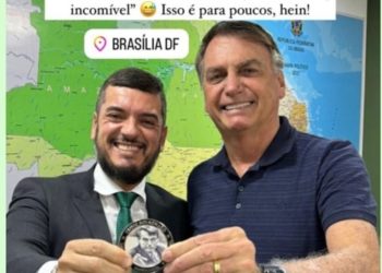 Jair Bolsonaro e Rodrigo Bacellar: eleição para prefeitura de Campos dos Goytacazes em 2024.