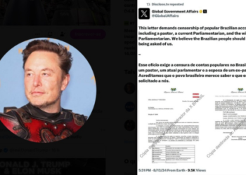 Elon Musk acusa STF de “censurar conteúdo” no Brasil