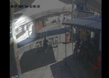 Linha Amarela: mulher escorrega da garupa de moto e cai de viaduto 
