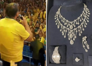 Ex-presidente Bolsonaro criticou o relatório da PF que o indiciou no caso das joias