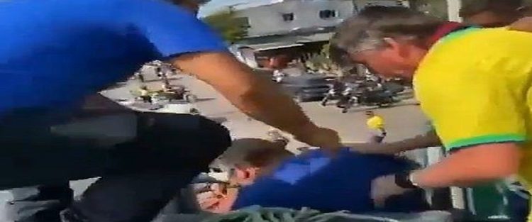 Vídeo: Bolsonaro encerra discurso às pressas após ataque de abelhas no Rio Grande do Norte