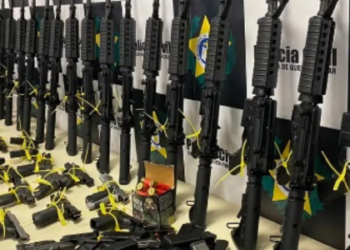 PM bate recorde de apreensão de fuzis no Rio de Janeiro