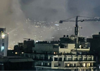 Vídeo: Centro de Beirute é alvo de ataque da Força Aérea israelense