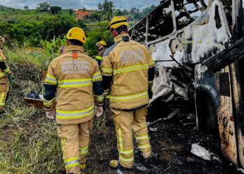 Acidente de ônibus em Teófilo Otoni-MG: número de vítimas.