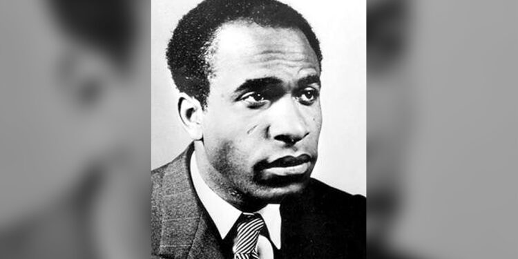 Frantz Fanon: escritor símbolo da resistência argelina contra a ocupação francesa.