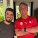 Jair Bolsonaro e Rodrigo Bacellar: União para disputa sucessória no Rio em 2026.