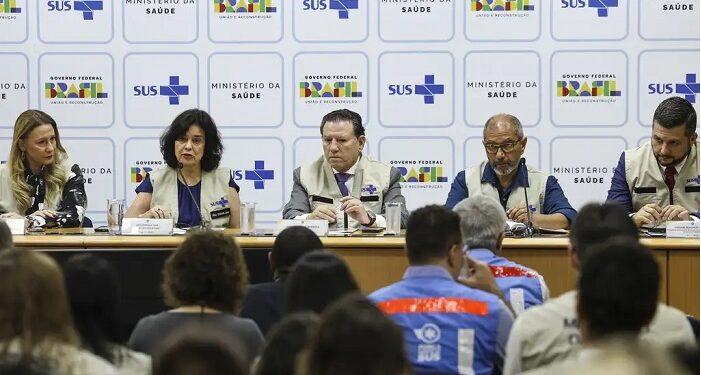 Ministério da Saúde: Centro de Operações contra a dengue e outras arboviroses.