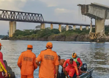 Marinha retoma busca por vítimas de queda de ponte entre MA e TO