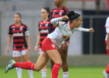 Em jogo transmitido ao vivo pela TV Brasil, o Bragantino derrotou o Flamengo por 2 a 0 na abertura da 6ª rodada do Campeonato Brasileiro Feminino A1