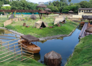 Após morte de nove galinhas-d'angola no BioParque, RJ monitora pessoas que tiveram contato com aves infectadas por gripe aviária. Não há casos em humanos.
