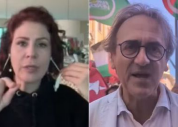 Deputado da esquerda italiana, Angelo Bonelli entrega endereço de Carla Zambelli à polícia em Roma. Parlamentar brasileira foi presa após ser considerada foragida no Brasil.