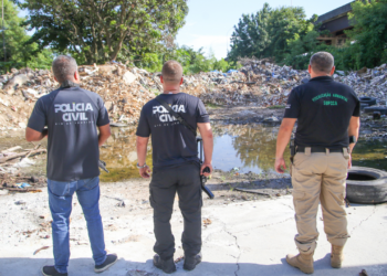 Polícia Civil, Polícia Militar e Inea deflagram ação para reprimir parcelamento de solo em área de proteção ambiental na Zona Oeste
