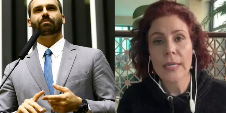 Preso na Itália, Carla Zambelli foi localizada em seu apartamento em Roma. Eduardo Bolsonaro pediu que o país europeu não aceite o pedido de extradição feito pelo STF. Deputada quer ser julgada na Itália.