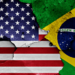Brasil é o 15º parceiro dos Estados Unidos, enquanto os EUA são o segundo maior parceiro brasileiro. Relação comercial tem superávit americano há décadas, com destaque para petróleo, aviões e produtos industriais.