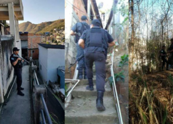 Sargento da PM é morto durante operação no Morro do Trem, em Vila Kosmos, Zona Norte do Rio. Ele foi baleado na cabeça e não resistiu. PM e Bope seguem no local.