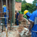 A construção irregular demolida em Vargem Grande ainda estava na fase de alvenaria - Prefeitura do Rio