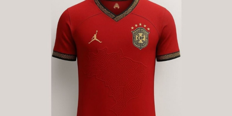 O presidente da CBF, Samir Xaud, suspendeu a produção da camisa vermelha da Seleção Brasileira prevista para a Copa de 2026. Decisão foi motivada por respeito às cores da bandeira nacional.