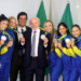 Lula anunciou a criação da Universidade dos Esportes, projeto que amplia oportunidades para atletas e fomenta modalidades diversas, com incentivo ao futebol feminino e ao Bolsa Atleta
